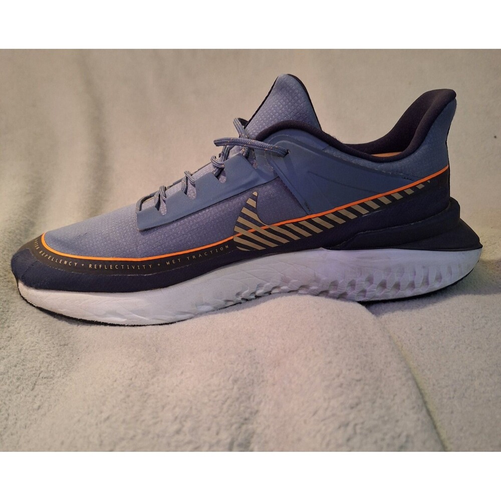 Nike Legend React 2 Shield Men 10 Running Shoes O… - image 3